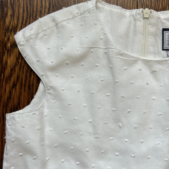 Busy Bees Miss b Swiss Dot Dress Size 8 - Picture 3 of 12